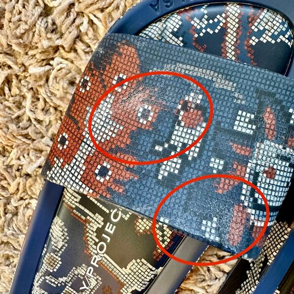 Y/Project Melissa Slide Sandals Slippers Navy Women’s Size 8 US / 39 EUR - Picture 11 of 11